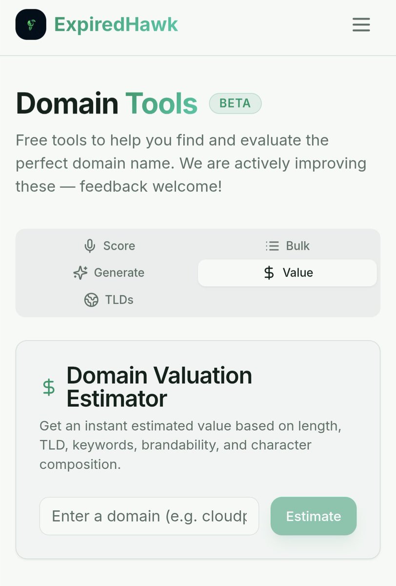 Expiredhawk.com tweet media