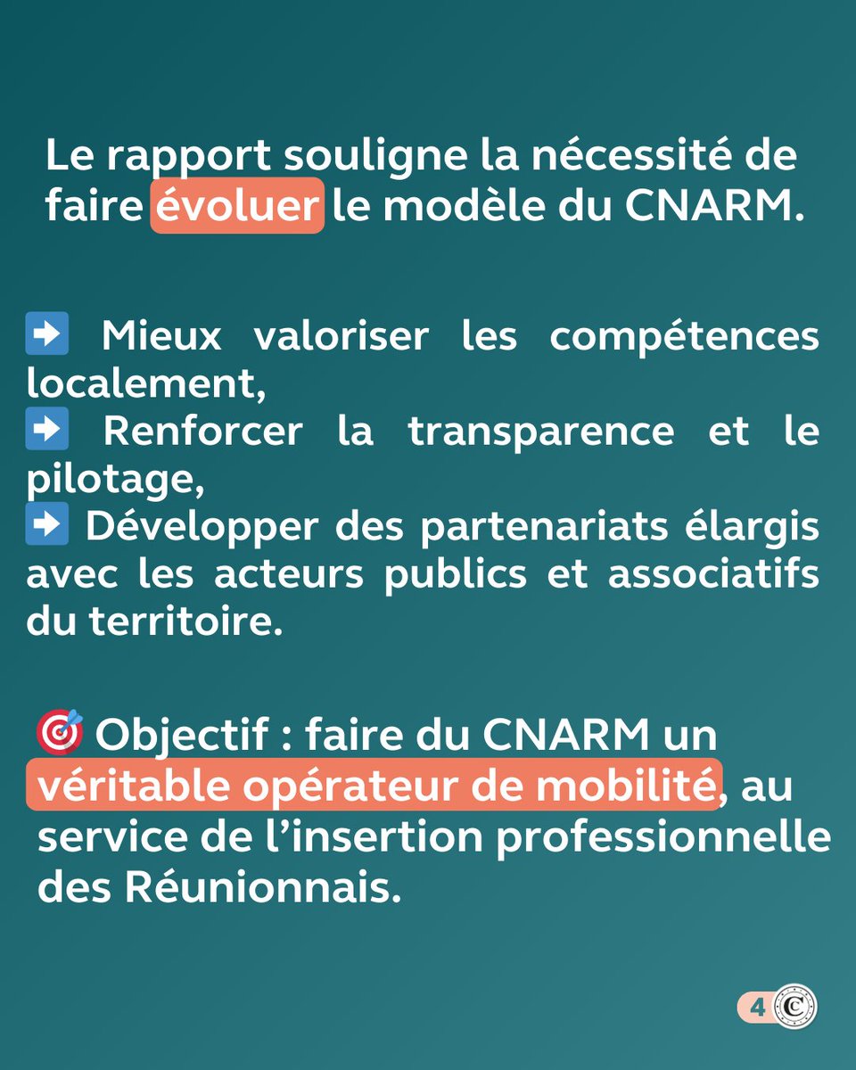 📄Comité national d'accueil et d'actions pour les réunionnais en mobilité
La chambre régionale des comptes de #LaRéunion a examiné la gestion du CNARM.

👉 Rapport disponible sur notre site.
ccomptes.fr/fr/publication…