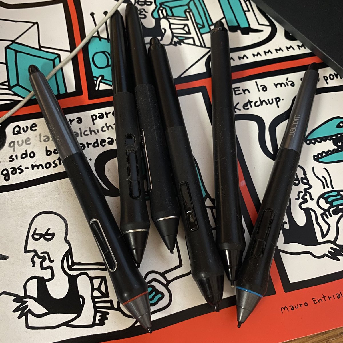 javiercaster's tweet image. Tools #pens #wacom