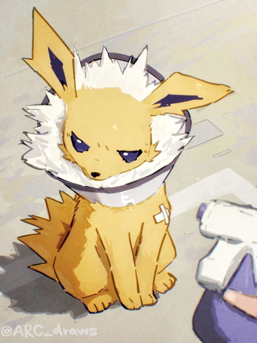 ARC_draws's tweet image. Electric Dog