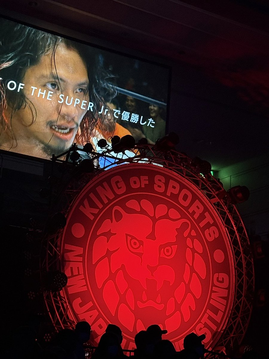 2.11エディオンアリーナ

推しが退団した時に近い寂しさだった
長く一緒にいる仲間の推し…だからね☺️
これからのレスラー人生ヒロムちゃんがますます輝きますように✨
　#njnbg