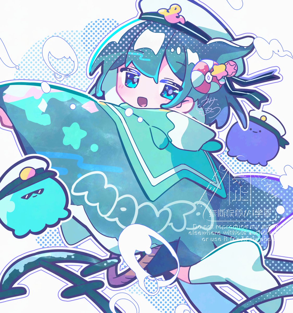 #私はこういう絵を描いています