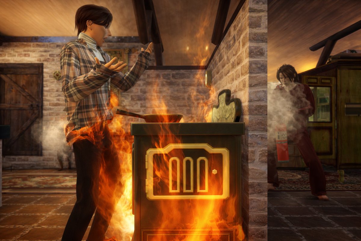 Hecate's Last Quest

Youth

After the epic broomstick adventure...

Unaware of the culinary disaster Chadney was causing, Hecate entered the cottage with her usual discretion...
But she stopped short when she saw Chadney's pathetic attempts at making cheese omelets!

It was a