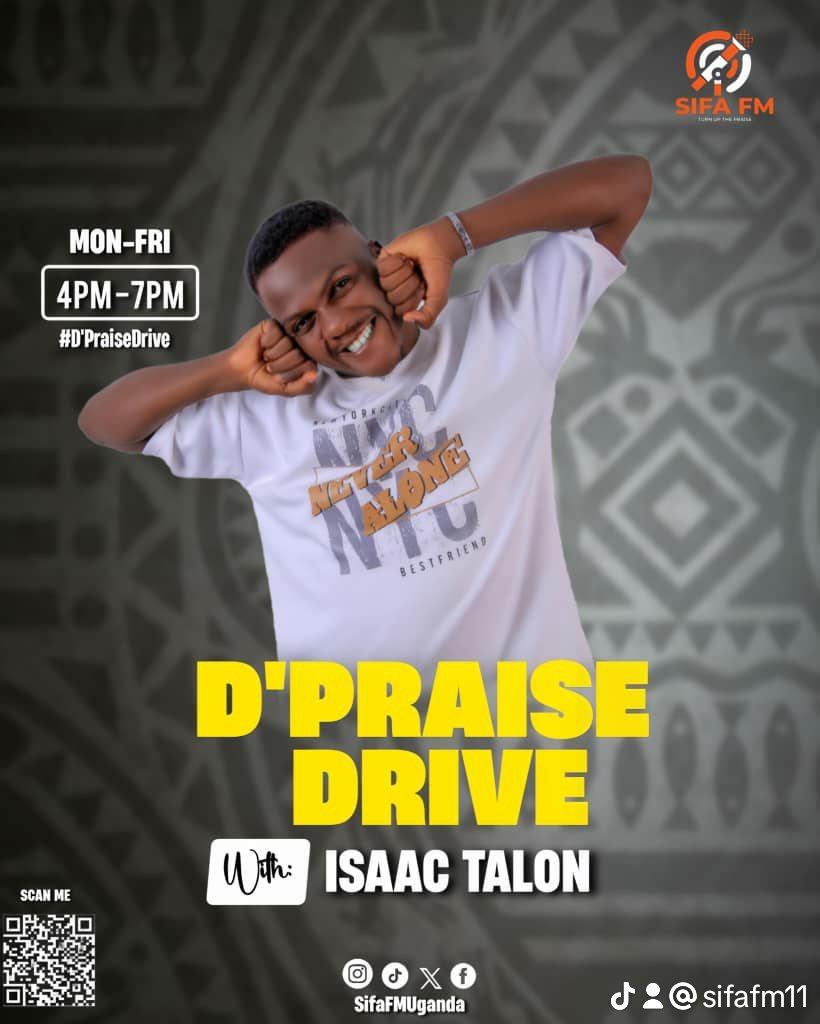 Laugh your way from the afternoon into evening on #D'PraiseDrive with <a href="/GgalabuziI/">Ggalabuzi Talon Isaac</a>

Listen Live
onlineradiobox.com/ug/sifa/