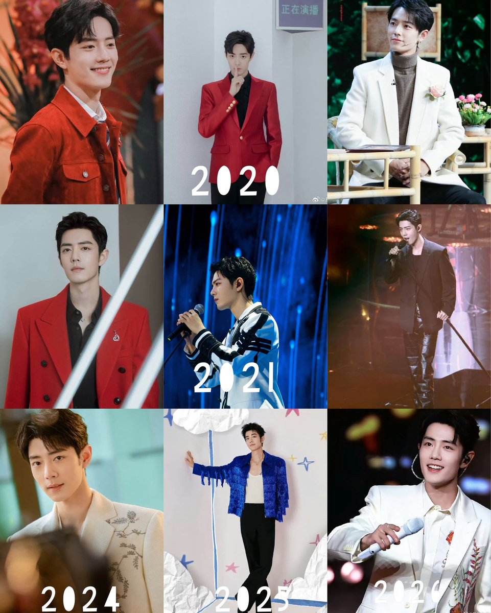 #XiaoZhan’s attendances to Spring Festival Gala through the years: CCTV, DGTV and the always present BRTV