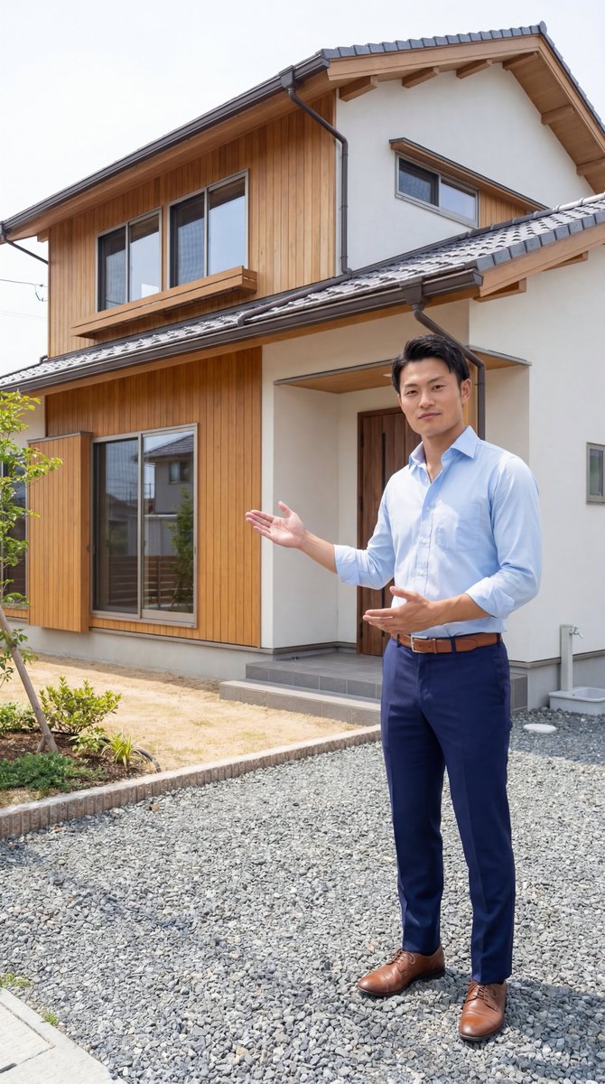 不動産屋さんシリーズ。
この後、田中が近郊の一軒家を紹介します。
【#FOOTHOUSE田中陸】
 #AIart #足元男子 #MensSocks #イケメン図鑑