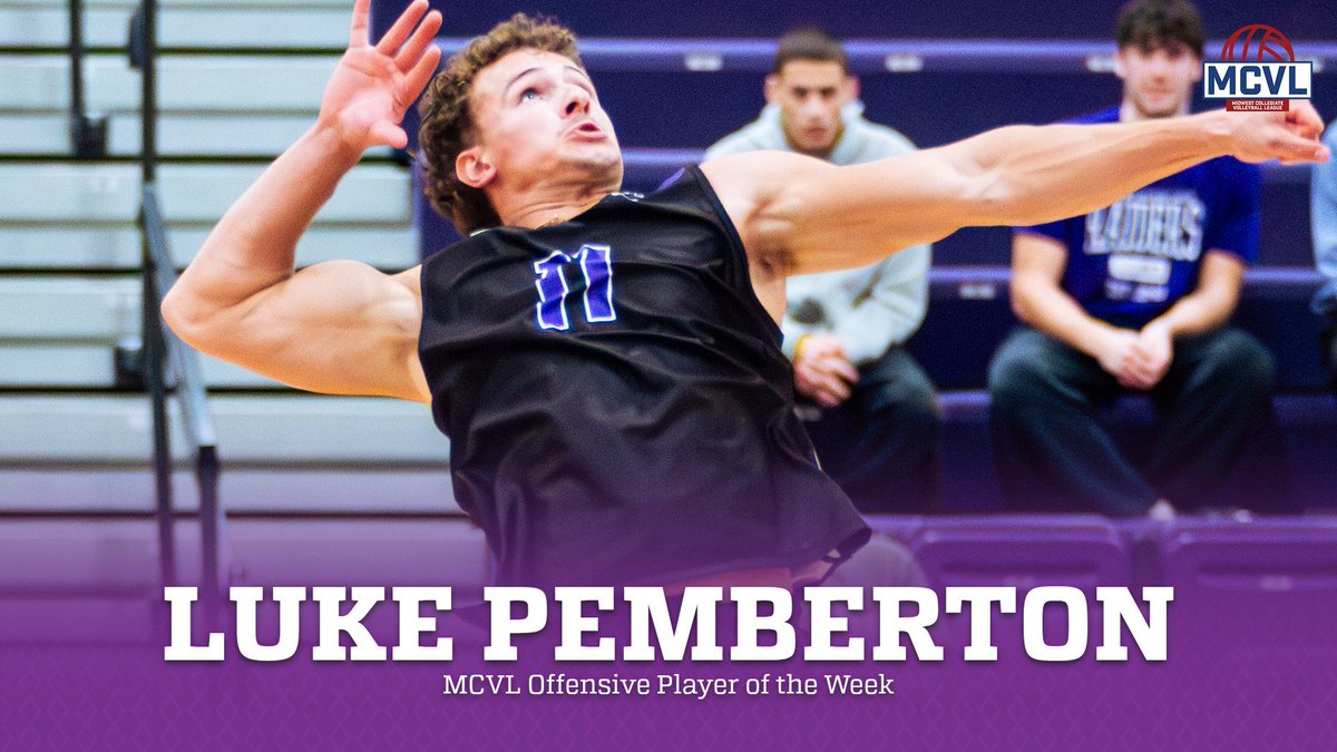 Men's Volleyball: Luke Pemberton Named MCVL Offensive Player of the Week! #GoMountGo athletics.mountunion.edu/news/2026/2/11…