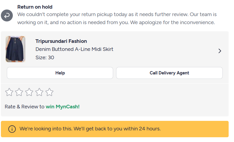 debadritadd's tweet photo. which is totally false. The product is not with me and Ekart pickup person picked it up. When I contacted the customer service, they said that a ticket has been issued on this, but I have not got any update and the status is still the same. I have uploaded the product screenshot. https://t.co/aQ4E2r7B2F