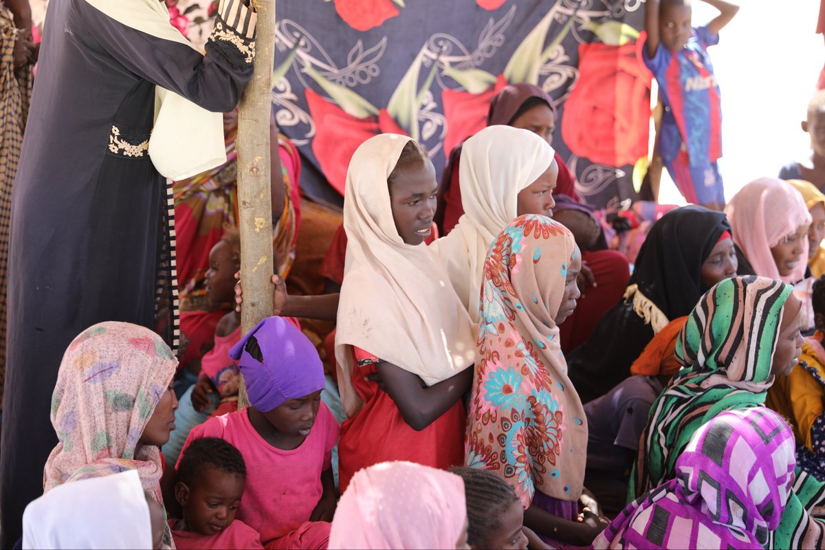 _UnfpaSudan's tweet photo. Since Oct 2025, +115,300 people have been displaced across the Kordofan region. The vast majority are women &amp; girls living with little to no assistance. Those who arrived in White Nile State reported that their belongings were looted during journeys that often lasted +40 days. https://t.co/F0iM05vtUF