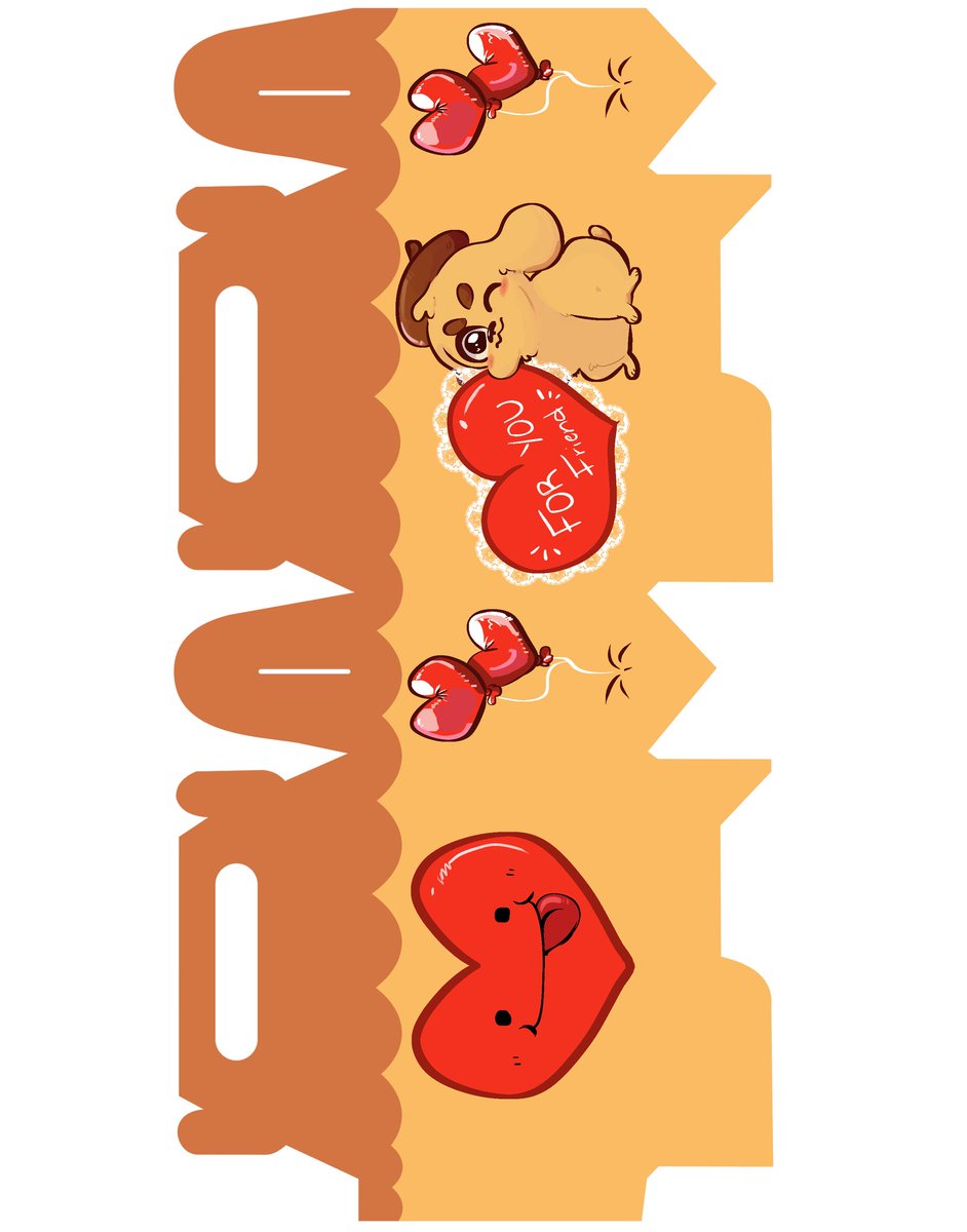 FlorasPudding's tweet photo. If anyone looking for wanting to make this design box for valentines or just in general!you can find the image below and make one.

‼️PLEASE DONT CLAIM YOU DESIGN THEM OR USE MY WORK FOR PERSONAL PROFIT OR BUSINESS‼️

#Valentine #pompompurin #diy https://t.co/W8qCoxAMgw