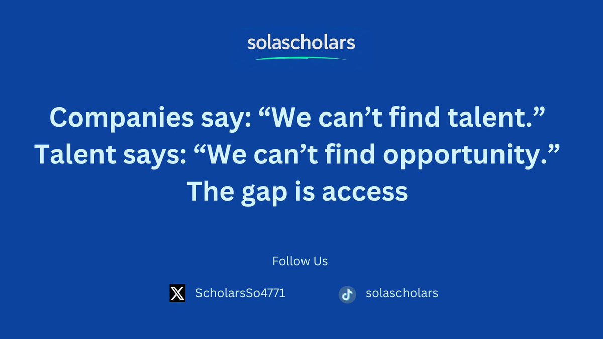 ScholarsSo4771's tweet photo. #SolaScholars #GlobalHiring #TechTalentsAfrica #TechTalentsUS #FutureofWork #AIDrivenCareer #TechRevolution #techfamily https://t.co/SmPr4ngl4d