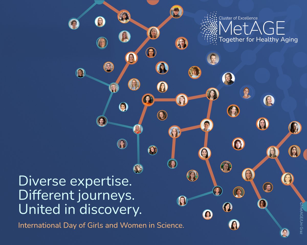 metage_coe's tweet photo. Scientific excellence depends on diversity of perspectives, experiences, and voices!

On the International Day of Girls and Women in Science, we recognize the researchers shaping the future of #HealthyAging.

#WomenInScience #GirlsInScience #MetAGE https://t.co/Cty8twKO7d