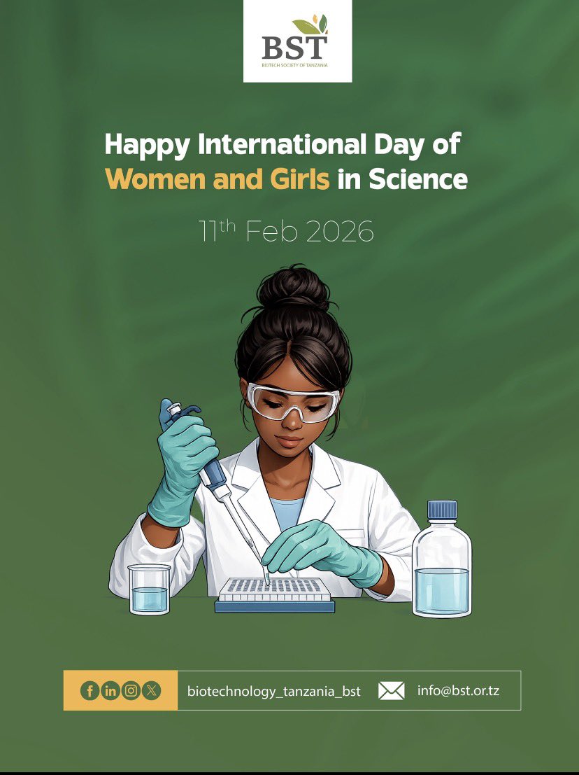 Biotechnology Society of Tanzania tweet media