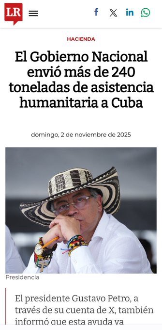 Ojalá Petro se preocupara tanto por Córdoba como por Cuba.