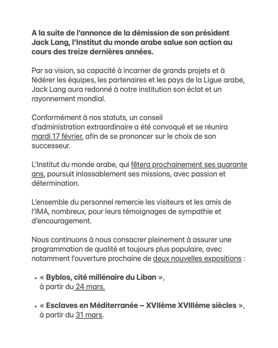 Institut du monde arabe tweet media