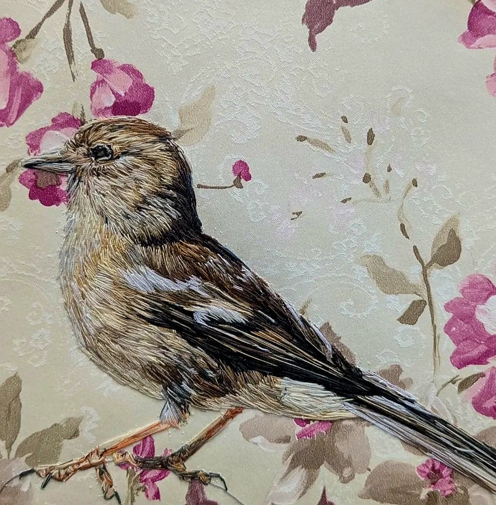 The work of contemporary embroidery artist Emily Tull #WomensArt