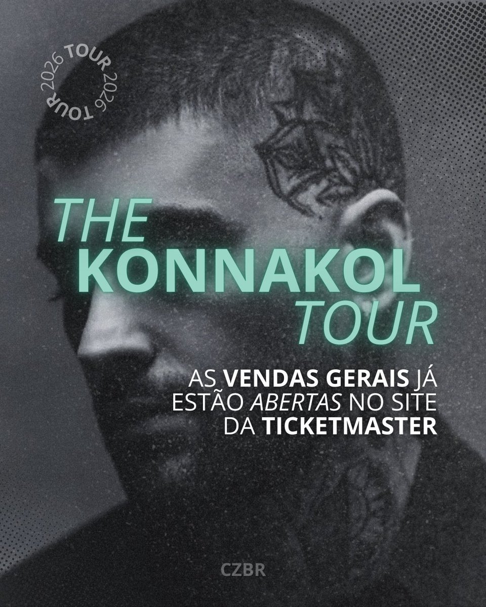 choosezaynbr's tweet image. VENDA GERAL PRA THE KONNAKOL TOUR EM SÃO PAULO LIBERADA! 🎫

🔗 ticketmaster.com.br/event/zayn