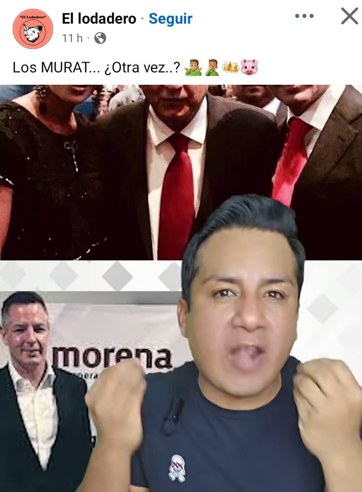 Ya volvio a Salir este Payaso y si era "Chucho el payaso" antes sentirse periodista frustrado fue payasito,hoy al servicio de <a href="/salomonj/">Salomón Jara Cruz</a> <a href="/MorenaOaxaca1/">Morena Oaxaca</a>  típico pseudo periodista al servicio del que más le pagué.