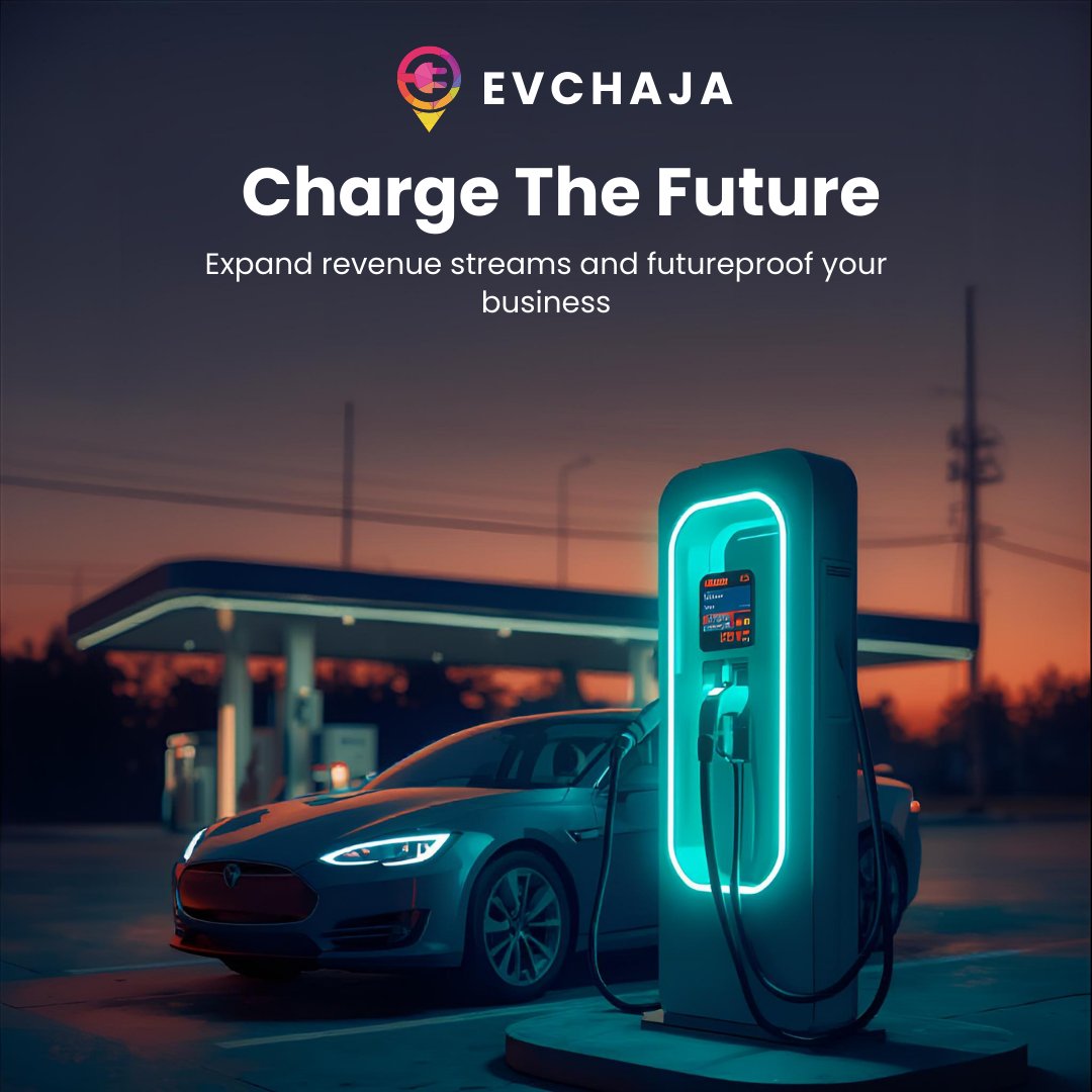 EvChaja's tweet photo. We help gas station owners diversify their services with reliable, easy-to-install EV charging solutions 
Low-risk investment
New revenue stream
Increased customer foot traffic
Future-proof your business
Add EV charging alongside fuel and stay ahead of the energy shift. https://t.co/CeTqkUxxjz