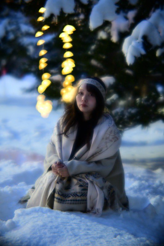 先日個撮で撮っていただいたお写真。
北海道って感じがしてとても素敵❄️
寒い中ありがとうございました！
