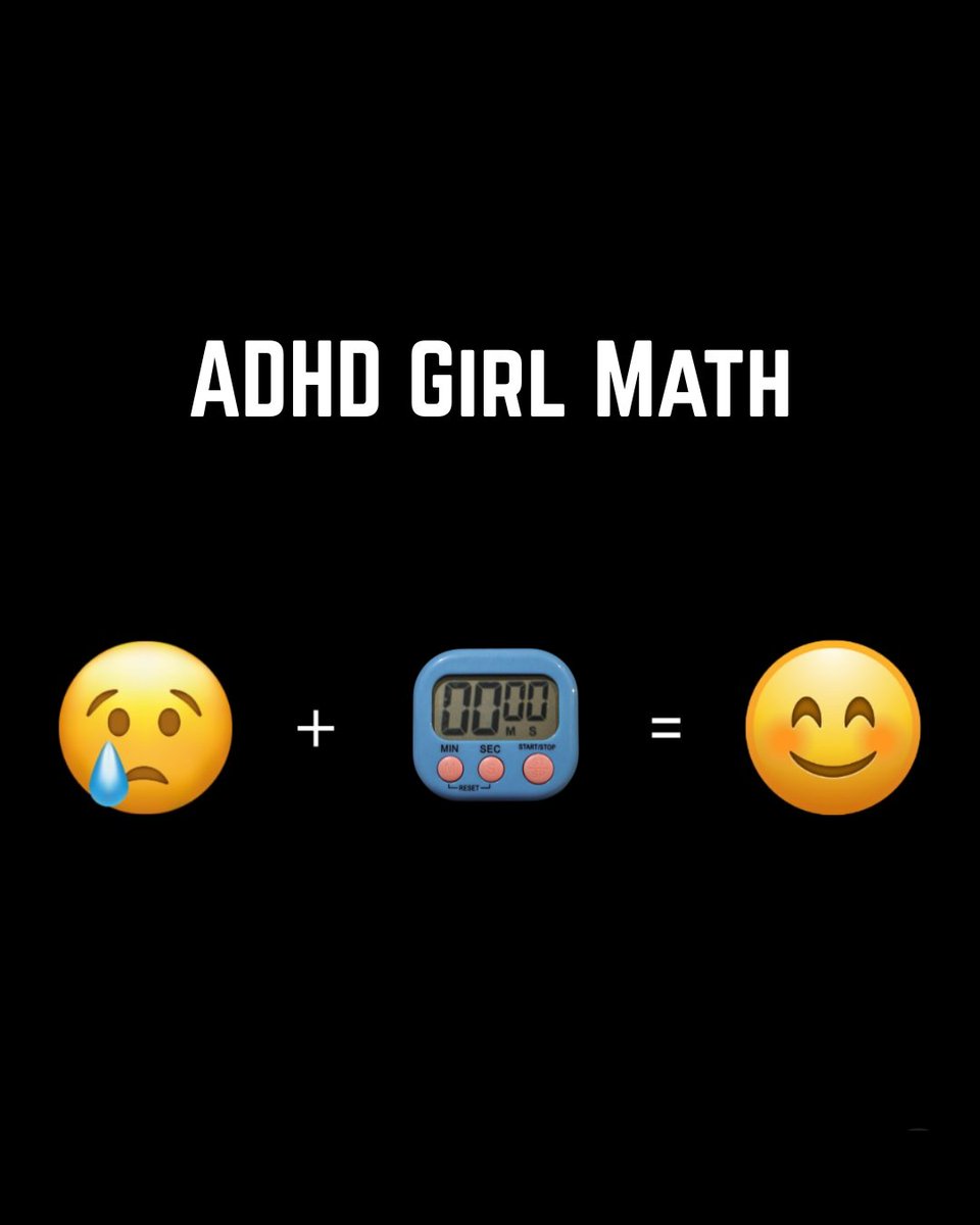 jessibravo's tweet photo. ADHD Girl Math because we need it 🥰

Timers, coffee and fidget toys.

🔁 Repost if you agree!!

And comment your fave “this will fix everything” item below 👇

#adhdentrepreneur #adhdlife #contentcreatorhumor #girlmath https://t.co/SfNWR7Qols
