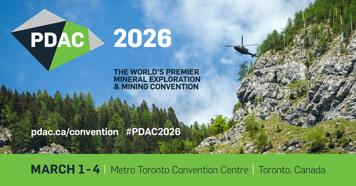 MiningWeekly's tweet image. Counting down to @the_PDAC  - the World’s Premier #MineralExploration &amp;amp; #Mining Convention! bit.ly/1bkup2j 

#Geology #Gold #CdnMining #PDAC2026 #AD