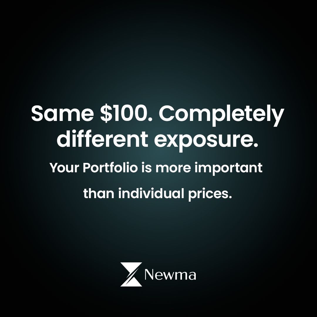 Newma_Capital's tweet photo. Stop buying "cheap" coins.

Don't fall for Unit Bias. Owning 10,000 "penny" coins isn't automatically better than owning 0.001 BTC.

$100 is $100. Focus on the quality of the exposure, not the quantity of the units.

Allocation > Unit Count.

#Newma #cryptoeducation #bitcoin https://t.co/azpqwQV6DD