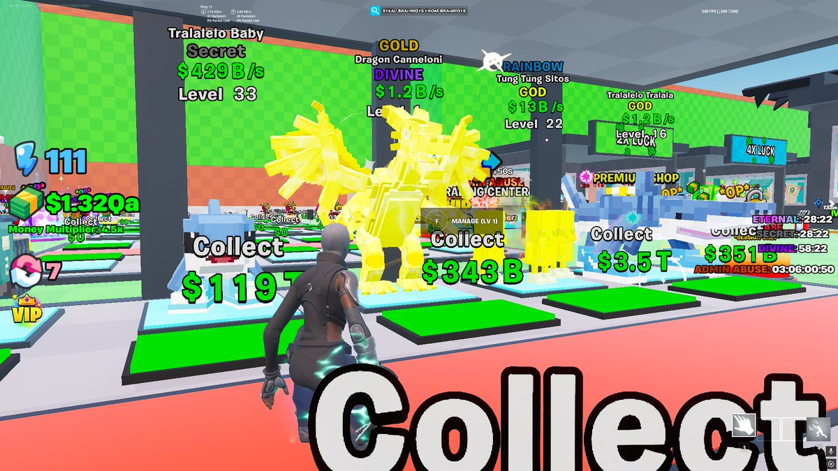 今日やってすぐにこっちのブレインロットでドラゴン出たW🤣　価値どのくらいですか？