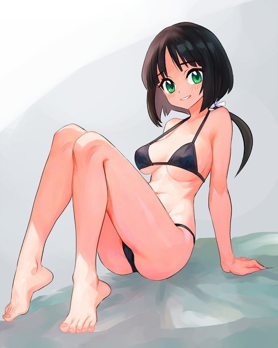 そしてこっちは黒ビキニです 