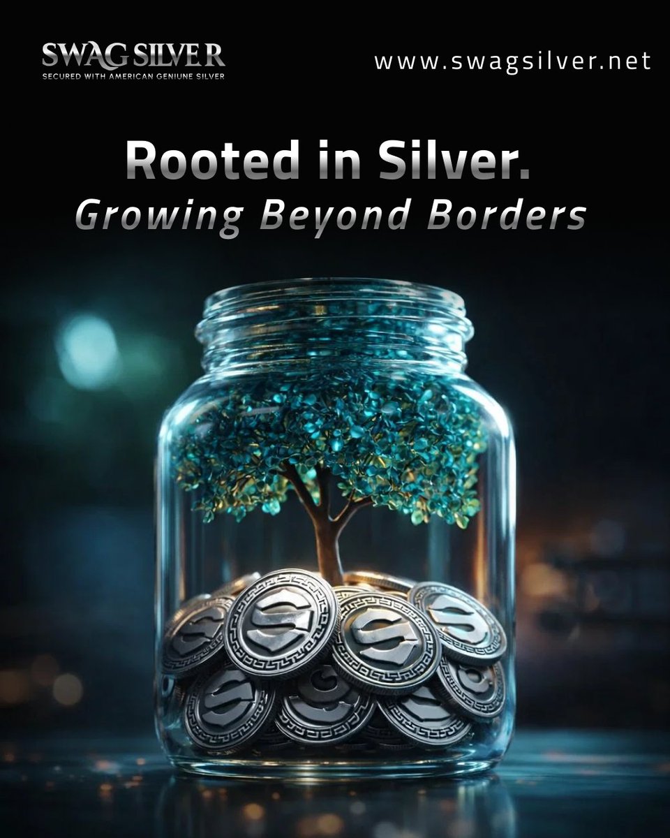 SWAG SILVER is backed by genuine silver, designed for trust and long-term strength in the digital economy.
🔗 swagsilver.net
📡 t.me/+6X9P0l0Hs3tkM…
#SwagSilver #SilverBacked #RealValue #DigitalAssets #StableGrowth
Note: Not financial advice.