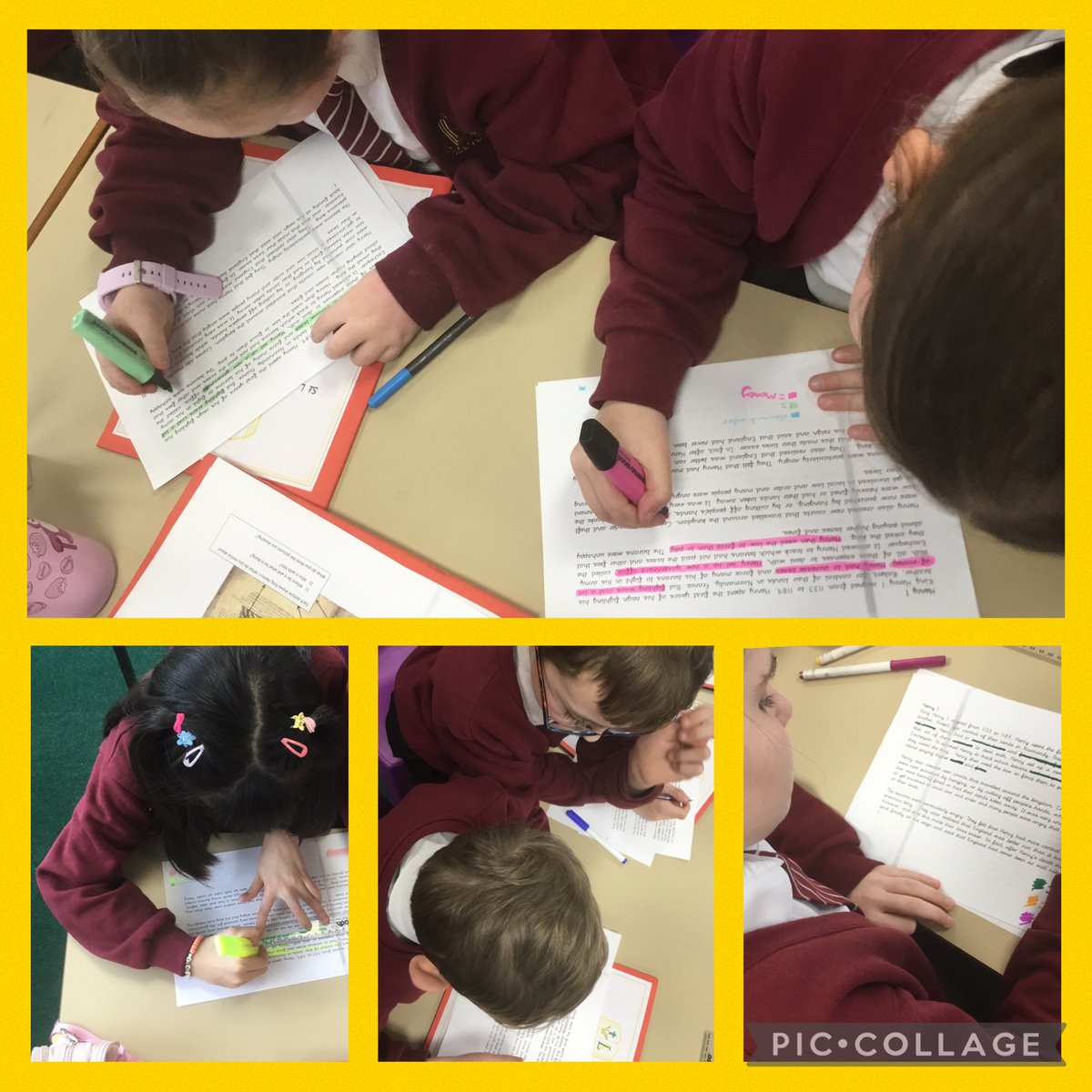 stlukesfrodsham's tweet photo. Is everyone affected by the rule of law? We’ve been using historical sources to explore how Henry I, Henry II and Richard I reigned over England.  What laws did they put in place when they were in power? Did they always adhere to their own rules?🤔👑🇬🇧 #StCatherineClass https://t.co/z24tGAL0N3