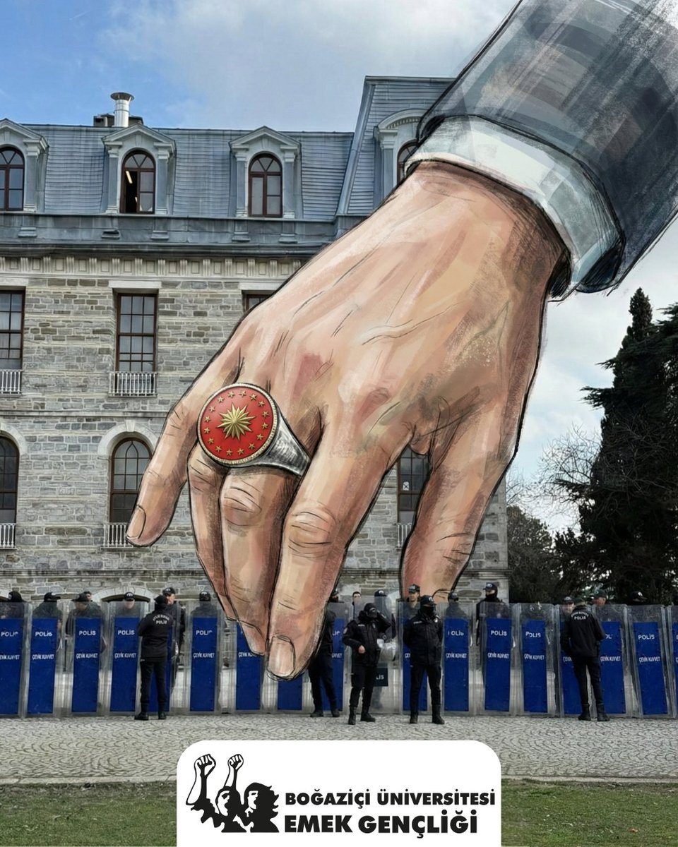 Polis kampüsümüzden ve çevresinden defolsun, abluka ve işgal sonlansın!