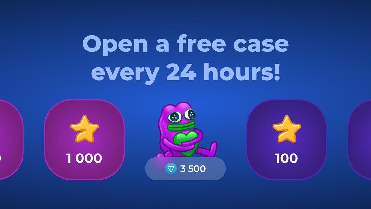 dimantyay03's tweet photo. 🎁The best Telegram apps where you can open a free daily box

Frog Case: https://t.co/FQnpBOlF4H

Gift Drop:  https://t.co/GxsH0AR7gG

1CASE: https://t.co/xvJEWFT9Yf

STONKSGIFT: https://t.co/N4fx6CNenT

GORILLA CASE: https://t.co/FJ8FXJEsEs

EPIC GIFT: https://t.co/4dhfJyncni https://t.co/hlBSZaA16p