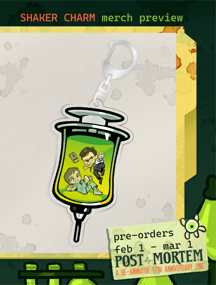 💉 RE-ANIMATOR ZINE: CONTRIBUTOR PREVIEW
"POST MORTEM" is an unofficial, non-profit Reanimator zine featuring art, writing, merch. Today's preview is by artist <a href="/oneiir_art/">Oneiir || Charm Commissions CLOSED</a>!