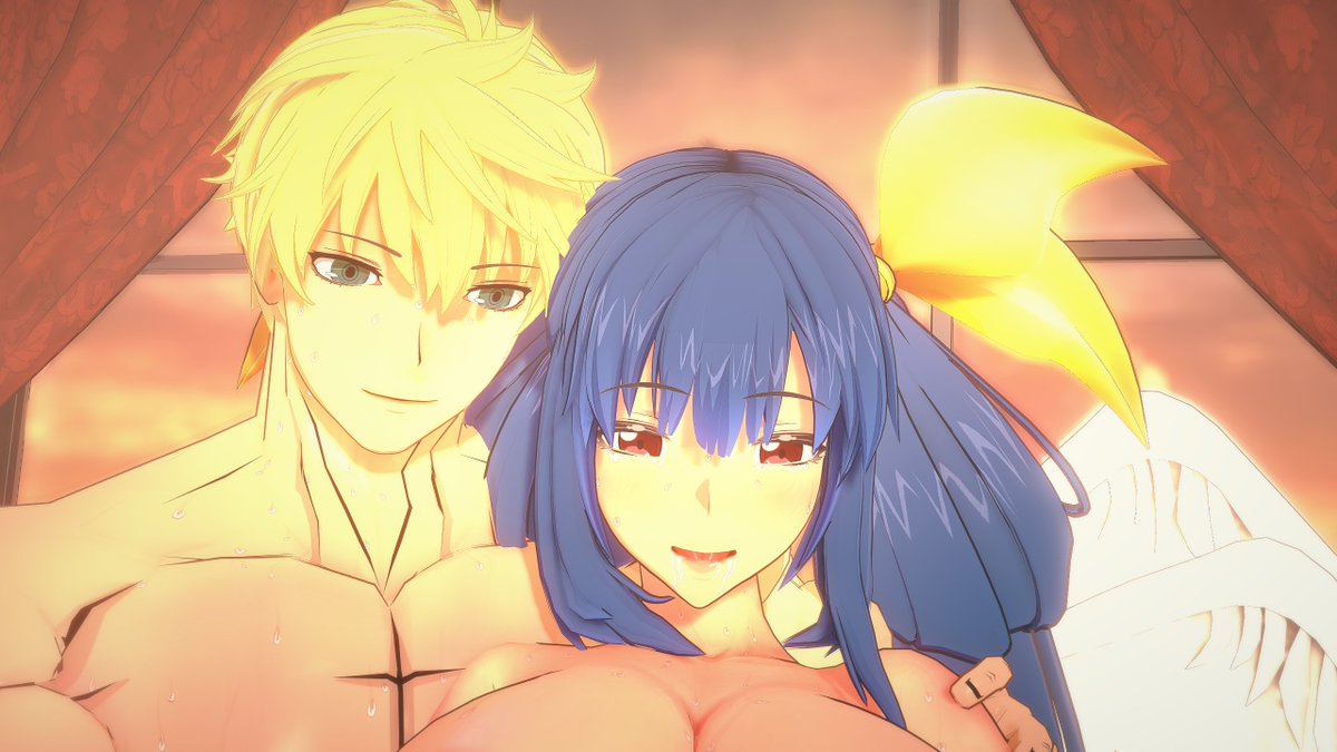 久々にカイデズ

逆バニーなディズィーさんは積極的❤
最近リメイクした王様と一緒にハッスル。
○人目の家族ができちゃった的な妄想です💦
・・・完成？したので渋に投稿しました。

#ディズィー #dizzy #カイデズ #逆バニー