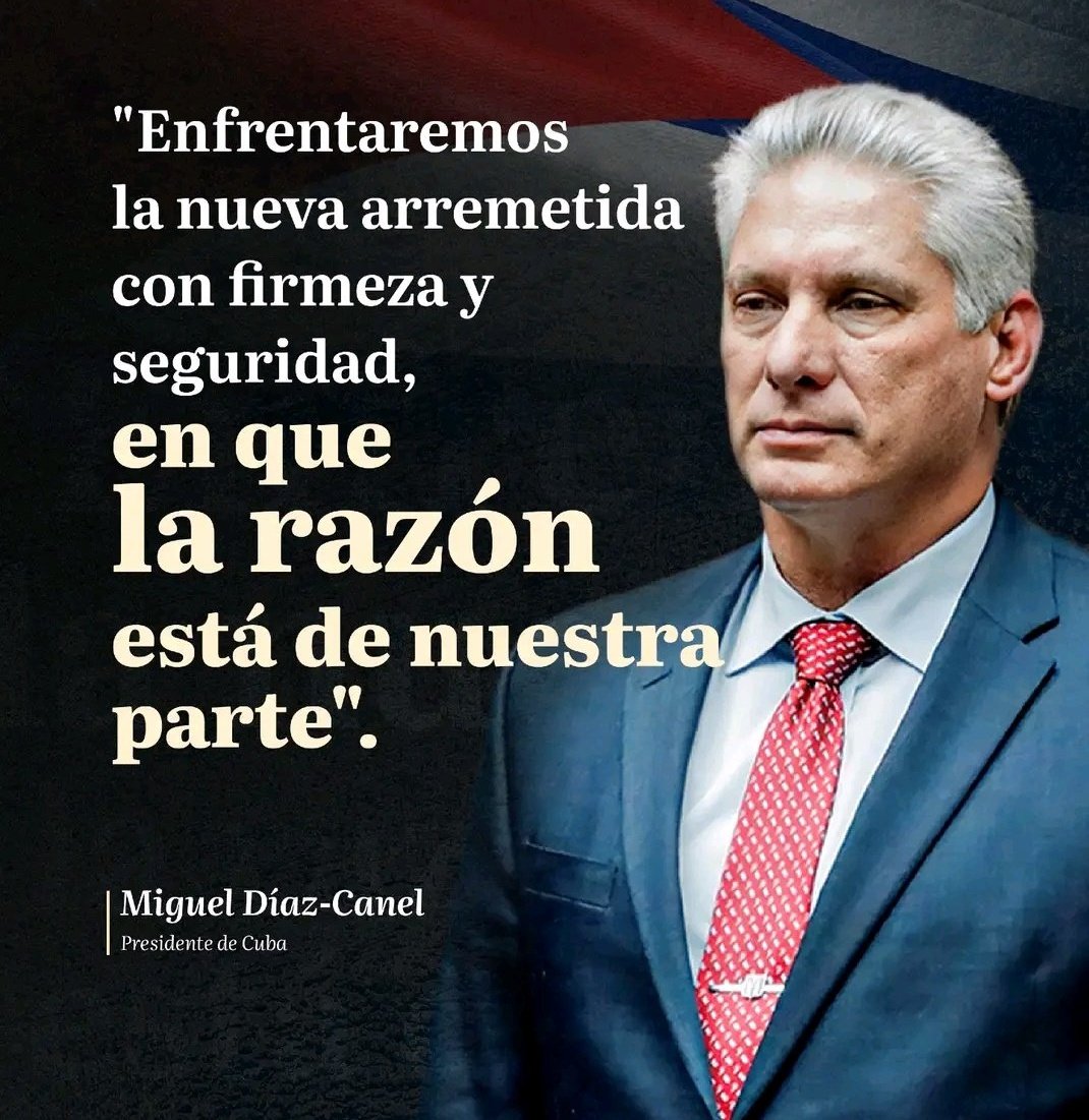 Cuba no es una amenaza para los Estados Unidos y nunca lo ha sido.
#CubaEstáFirme 
#CubaVencerá