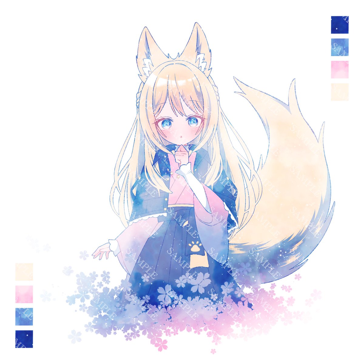 私はこういう絵を描いています