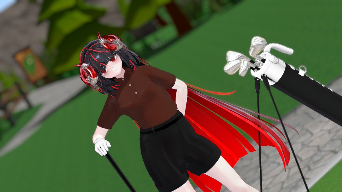 Listen.

When we succubi are off duty, I don't need to be in my 'I'm going to drain you' body form. I like to enjoy golf without having to lean forward and see past my chest okay?