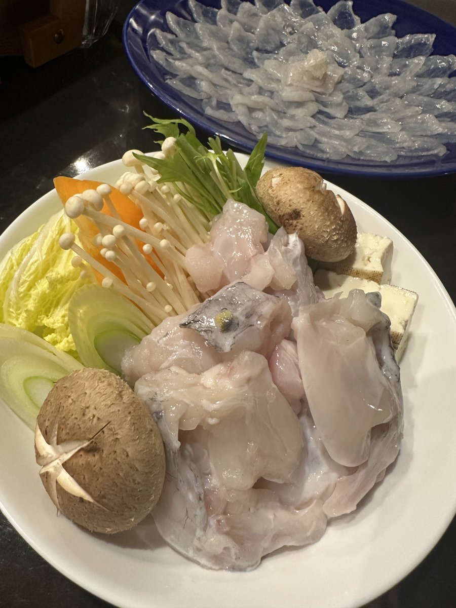 1973Hy's tweet photo. 最高すぎた🐡
#若狭ふぐの宿下丞 https://t.co/9kN5B7L4nd