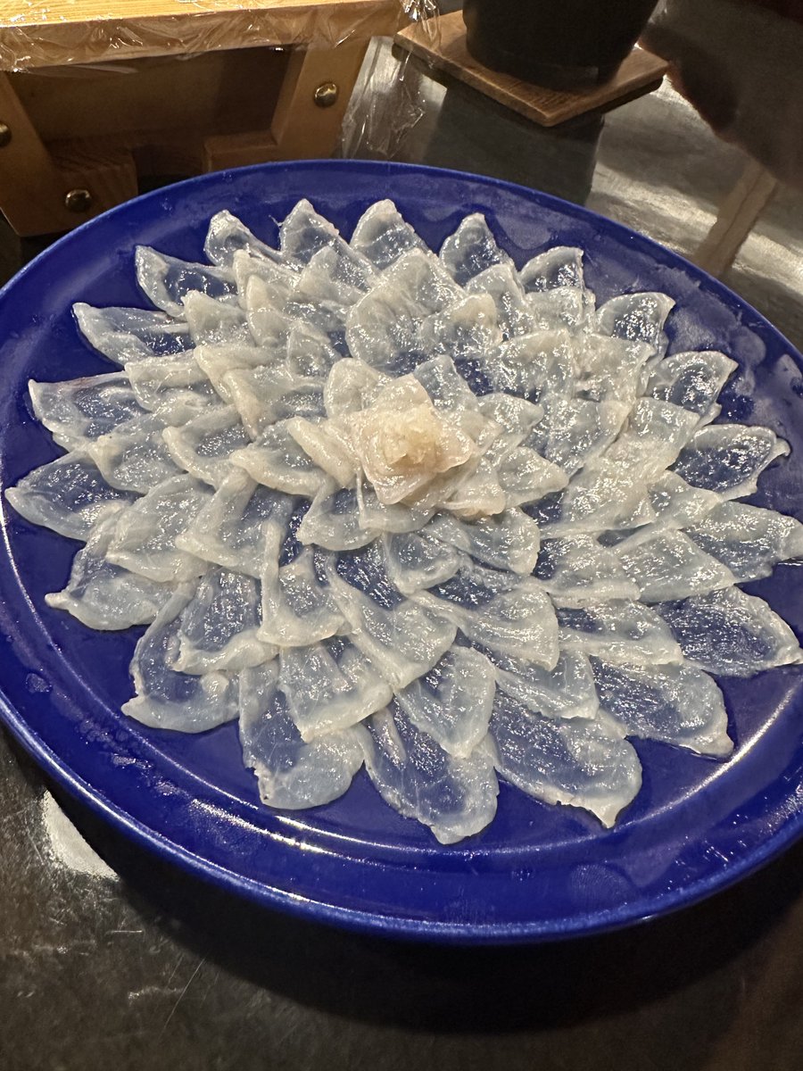 1973Hy's tweet photo. 最高すぎた🐡
#若狭ふぐの宿下丞 https://t.co/9kN5B7L4nd