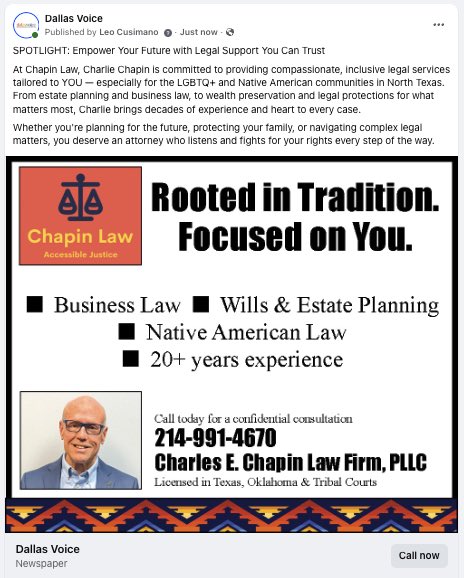 Dallas Voice tweet media