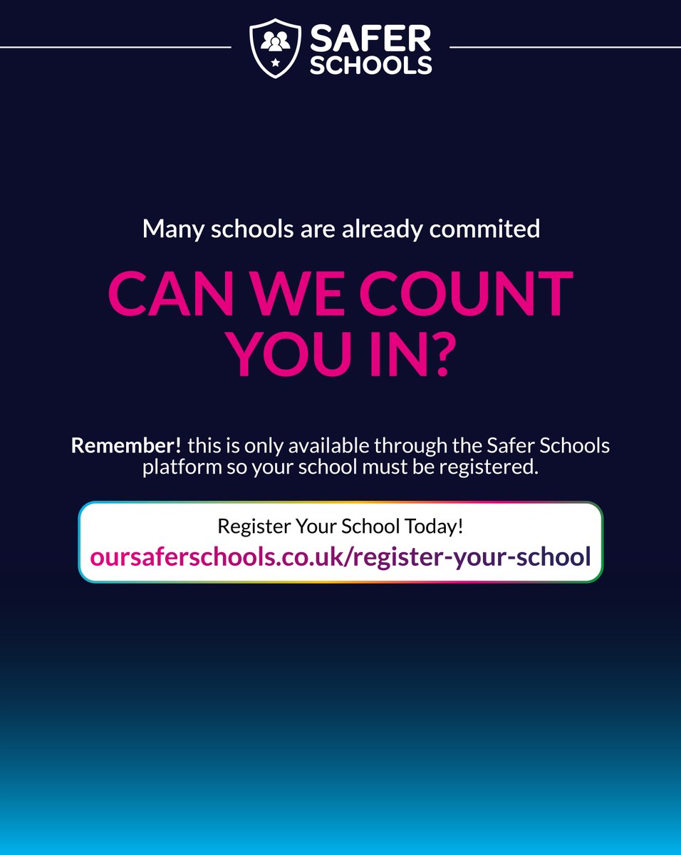 Safer Schools tweet media
