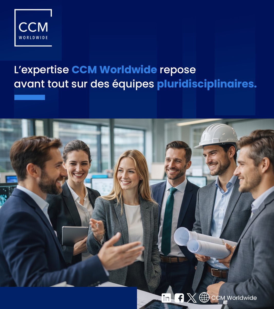 ccm_consulting's tweet photo. L’humain est au cœur de chaque projet.

Chez CCM Worldwide, nos équipes pluridisciplinaires accompagnent les institutions de la stratégie à la mise en œuvre, en Afrique et en Europe.

Une expertise collective au service de solutions adaptées aux contextes locaux. https://t.co/2wzl8ptfVo