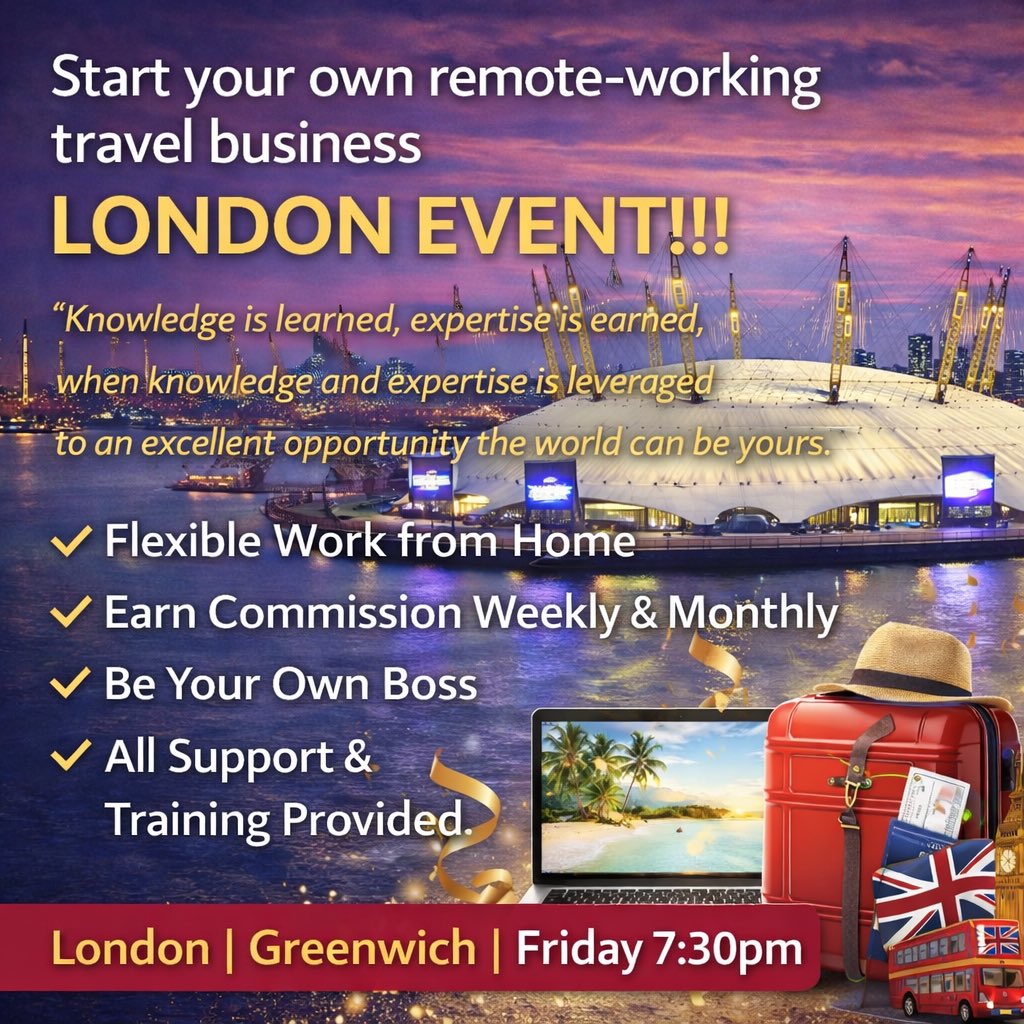 DanOri's tweet image. ✨ Start your own remote-working travel business – completely FREE to explore ✨

Discover how a flexible, part-time travel business could fit around your lifestyle
travelbusinessmentor.com/events-1

#RemoteWorking #WorkFromAnywhere #PartTimeBusiness #FlexibleCareers #TravelBusiness