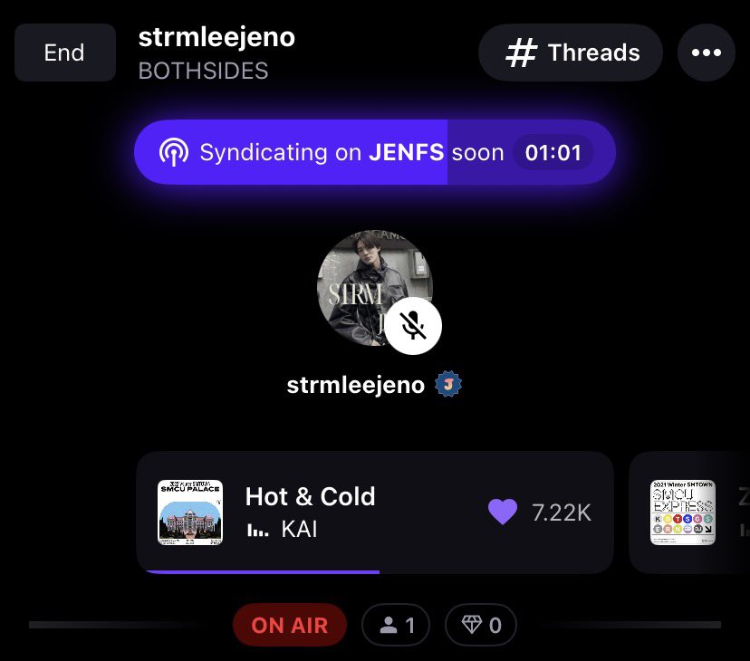 ♡ STATIONHEAD Party! #JENO ₊˚ 

🔴 ON AIR NOW — JENFS

🔗 stationhead.com/c/JENFS

So cool! #NCTJNJM ฝากสตรีมรอเพลงใหม่ของทั้งคู่กันด้วยน้า เจนพึมาสตรีมรอกันค่ะ🐶🩶

#สตรีมเพื่อเจโน่ #jenfstreaming