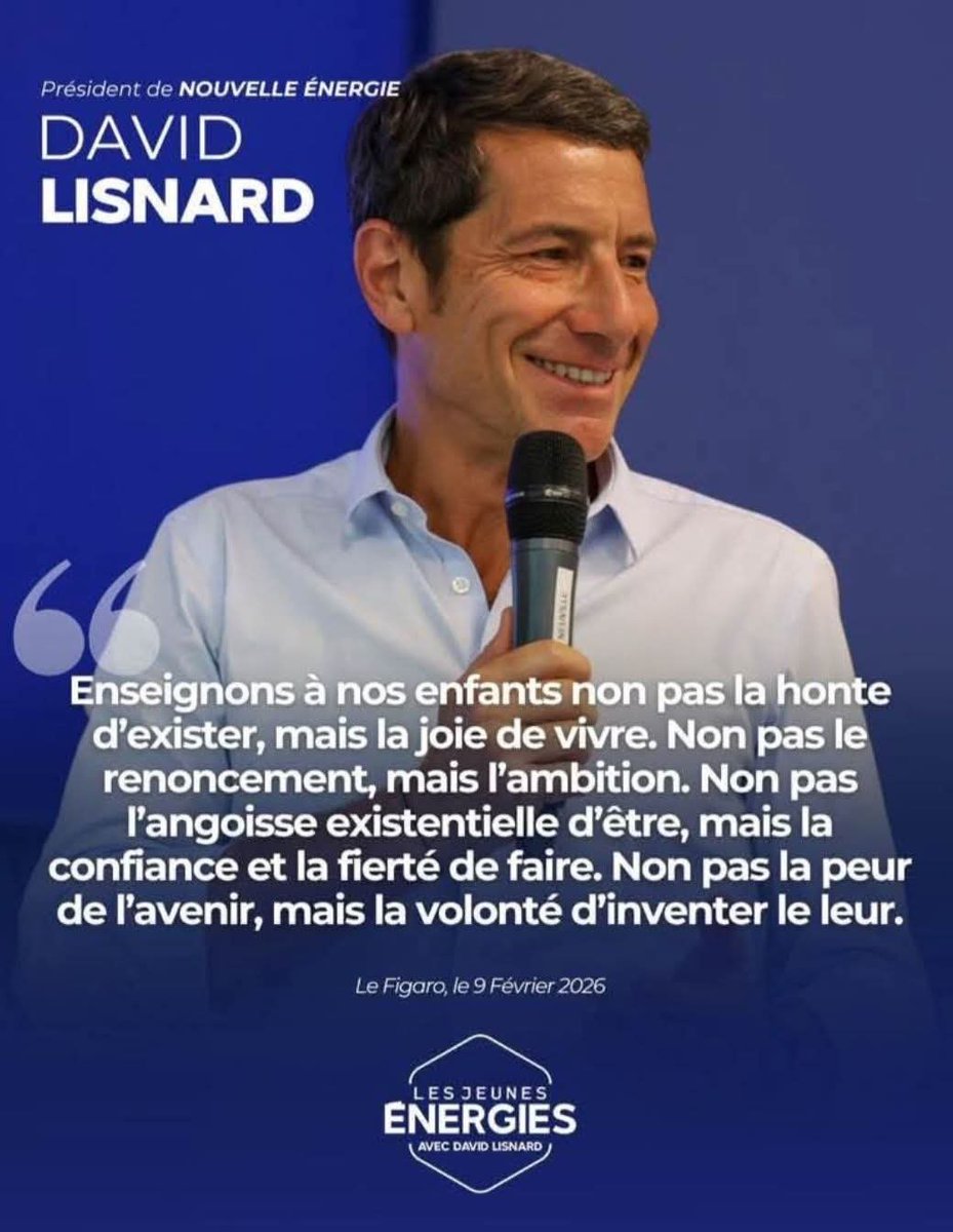 pays_francoise's tweet photo. « Enseignons à nos enfants non pas la honte d’exister, mais la joie de vivre. Non pas le renoncement, mais l’ambition. Non pas l’angoisse existentielle d’être, mais la confiance []. Non pas la peur de l’avenir, mais la volonté d’inventer le
leur. »

https://t.co/uO8X9jnzvr https://t.co/ySxC79gtLR