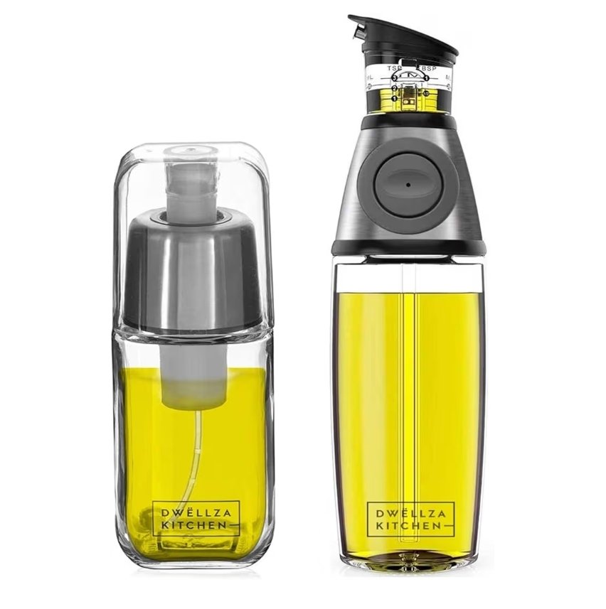 TheTrendy_Times's tweet image. 9% Off
Olive Oil Dispenser Bottle For Kitchen &amp;amp; Sprayer For Cooking - Glass 17 Oz. Cooking Oil/Syrup Dispenser With Measurements &amp;amp; 6 Oz. Spray Bottle Set
#oildispenser #kitchengadgets #oliveoildispenser #AmazonDeals #kitchenhacks #AmazonFinds
amzn.to/3MiXpCE
