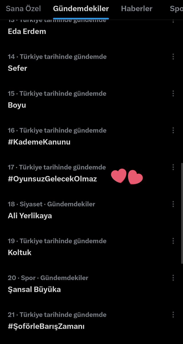 GÜNDEME GİRDİK! BAĞIRMAYA DEVAM GENÇLER 🎉 🎉 🎉

#OyunsuzGelecekOlmaz