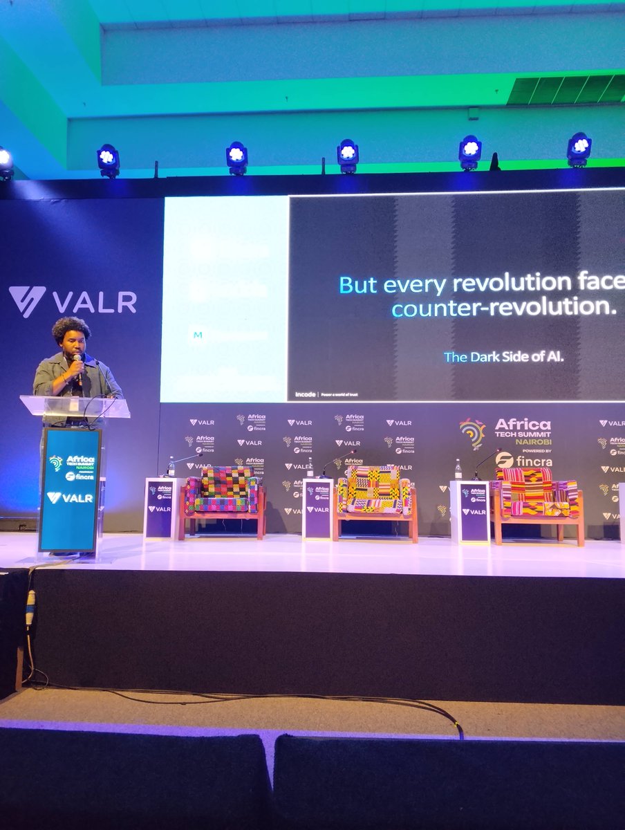 AfricaTechSMT's tweet photo. Building Trust in Emerging Markets 
Deji Amund (Incode) explores how Multi-Modal Intelligence bridges the trust gap at #DeFiSummit.
Takeaway: Trust is the ultimate currency; advanced identity tech is the key to global DeFi inclusion. 🚀
#VALRStage #Incode https://t.co/90TgFeINm3