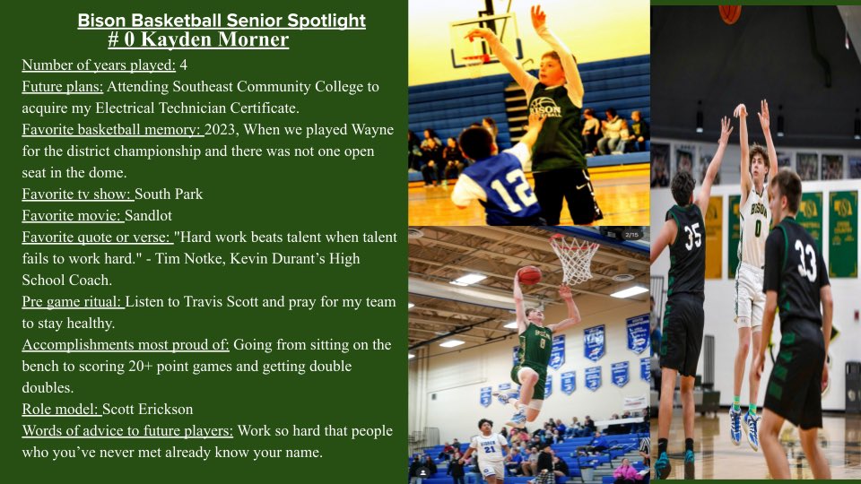 CC Bison Basketball tweet media